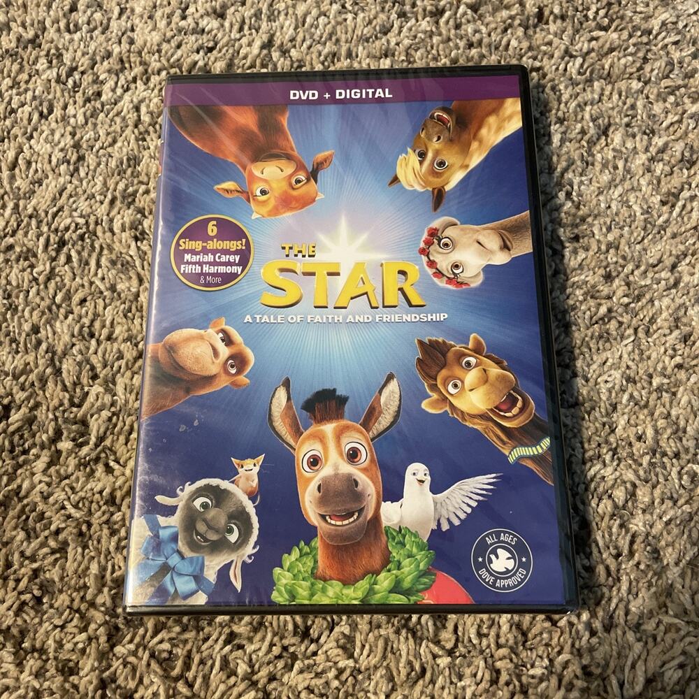 The Star (DVD, 2017) A Tale Of Faith And Friendship Affirm Films Animation New